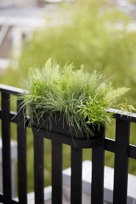 greenville easy balcony 52cm living black